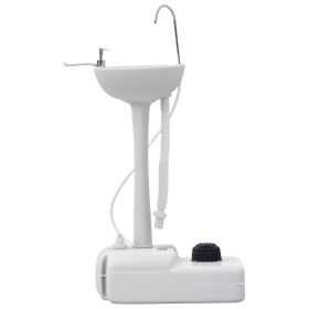 Portable Hand Wash Sink 20 45 Gallon Camping w Towel Holder Soap Dispenser
